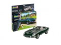 Revell - Jaguar E-Type Roadster dovanų komplektas, 1/24, 67687