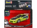 Revell - Set Fast & Furious Brian's 1995 Mitsubishi Eclipse dovanų komplektas, 1/25, 67691