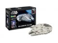 Revell - Star Wars Millennium Falcon dovanų komplektas, 1/72, 05659