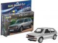 Revell - Volkswagen VW Golf 1 GTI dovanų komplektas, 1/24, 67072