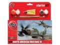 Airfix - North American Mustang IV dovanų komplektas, 1/72, 55107