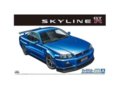 Aoshima - Nissan BNR34 Skyline GT-R V-Spec II '02, 1/24, 05858