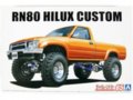 Aoshima - Toyota RN80 Hilux Custom Long-bed lift-up, 1/24, 05802