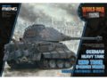 Meng Model - World War Toons King Tiger (Porsche Turret) German Heavy Tank, WWT-003