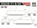 Takom - Maus V1 & V2 (2 in 1) Limited edition, 1/35, 2050X