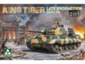 Takom - Sd.Kfz. 182 King Tiger Late Production 2 in 1, 1/35, 2130