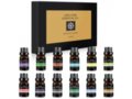 Naturalus eterinių aliejų rinkinys Bohomi Home Spa 100% Pure 12 x 10ml