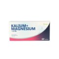 Maisto papildas KALIUM + MAGNESIUM + B6 VITUM, 60 tablečių