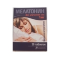 Maisto papildas Melatoninas  30 tablečių miegui