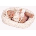 Arias lėlytė gėlėtame gultelyje, 33 cm