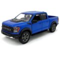 KiNSMART automobilis, 2022 Ford F-150 Raptor, mėlynas
