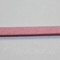 zj0023/80-90m./1.5x2.5 apie 1.5x2.5 mm, šviesi, rožinė spalva, zomšinė juostelė, apie apie 80-90 metrų.