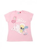 Rožinės spalvos marškinėliai Yoohoo & Friends 0536D101