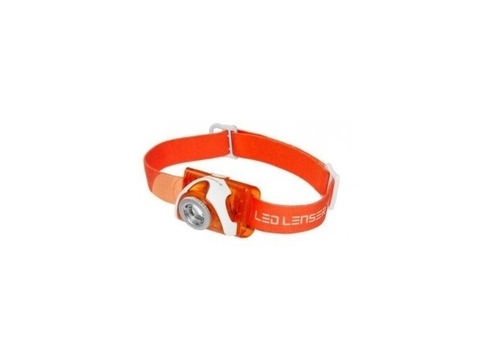 Žibintuvėlis LED LENSER SEO 3 3xAAA 100Lm, oranžinis