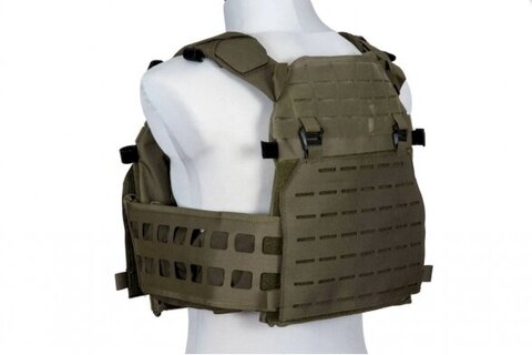 Advanced Laser-Cut tactical vest - olive green