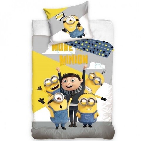 Dvipusis patalynės komplektas "Me and Minion