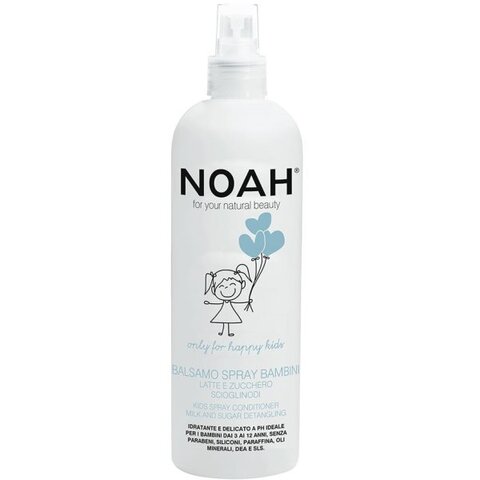 Kids Spray Conditioner Vaikiškas balzamas plaukams su pienu ir cukrumi, 250 ml