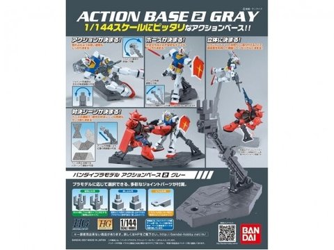 Bandai - Action Bazė 2 pilka, 59578