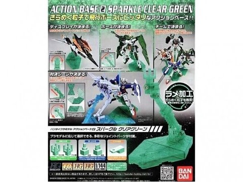 Bandai - Action Bazė 2 skaidri žalia, 53708