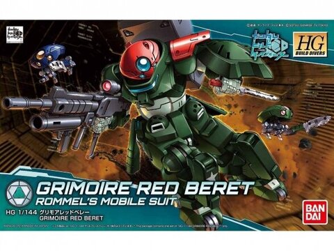 Bandai - HGBD Grimoire Red Beret Rommel