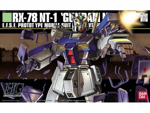 Bandai - HGUC RX-78 NT-1 "Gundam NT-1", 1/144, 59158