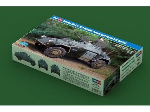Hobbyboss - German Sd.Kfz.222 Leichter Panzerspähwagen (1st Series), 1/35, 83815