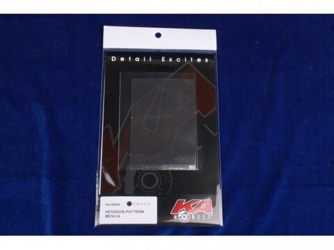 KA MODELS - HEXAGON PATTERN MESH A 0.43mm X 0.37mm, KA00005