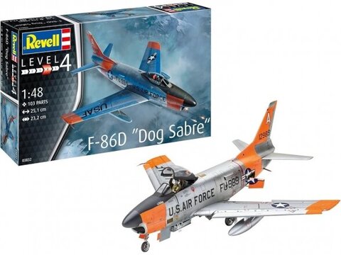Revell - F-86D Dog Sabre, 1/48, 03832