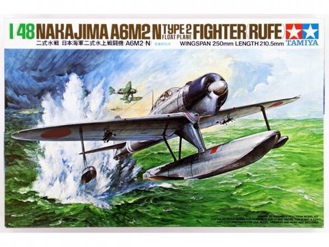 Tamiya - Nakajima A6M2-N Type 2 Floatplane Fighter (Rufe), 1/48, 61017