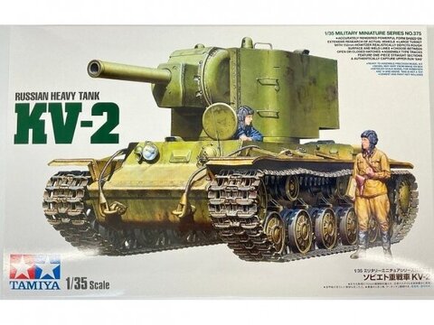 Tamiya - Russian Heavy Tank KV-2, 1/35, 35375