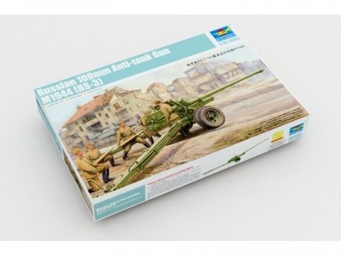 Trumpeter - Russian 100mm Anti-tank Gun M1944 (BS-3), 1/35, 02331