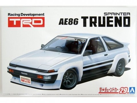 Aoshima - Toyota TRD AE86 Sprinter Trueno N2 1985, 1/24, 05896