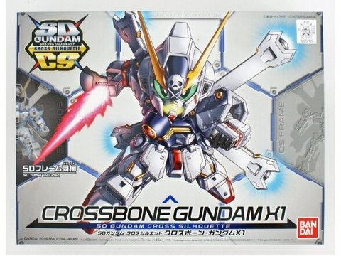 Bandai - SD Gundam Cross Silhouette Crossbone Gundam X1, 25763