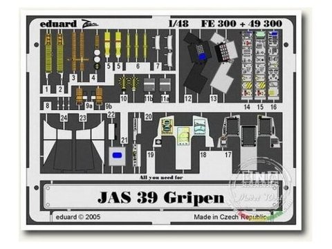 Eduard - JAS-39 Gripen, FE300