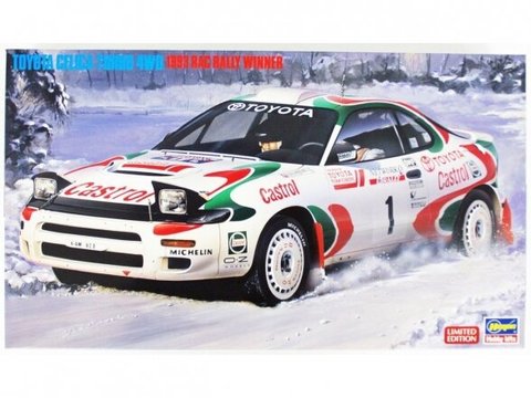 Hasegawa - Toyota Celica Turbo 4WD 1993 RAC Rally Winner, 1/24, 20358