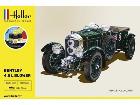 Heller - Bentley 4.5 L Blower dovanų komplektas, 1/24, 56722