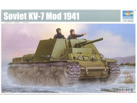 Trumpeter - Soviet KV-7 Mod 1941, 1/35, 09503