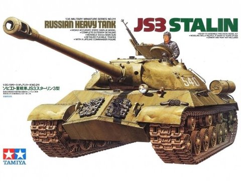 Tamiya - JS3 Stalin, 1/35, 35211