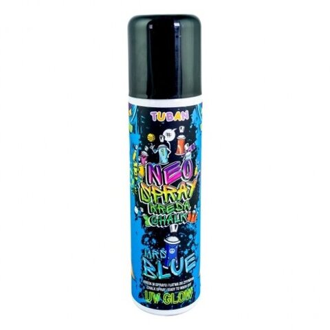 Purškiami kreidiniai dažai - Mėlyna- 150 ml