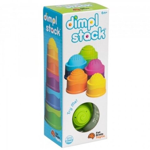 Sensorinis žaislas ,,Dimpl Stack"