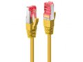 Cat.6 S/FTP Cable, Yellow, 20m