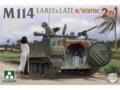 Takom - M114 early & late type w/ interior, 1/35, 2154